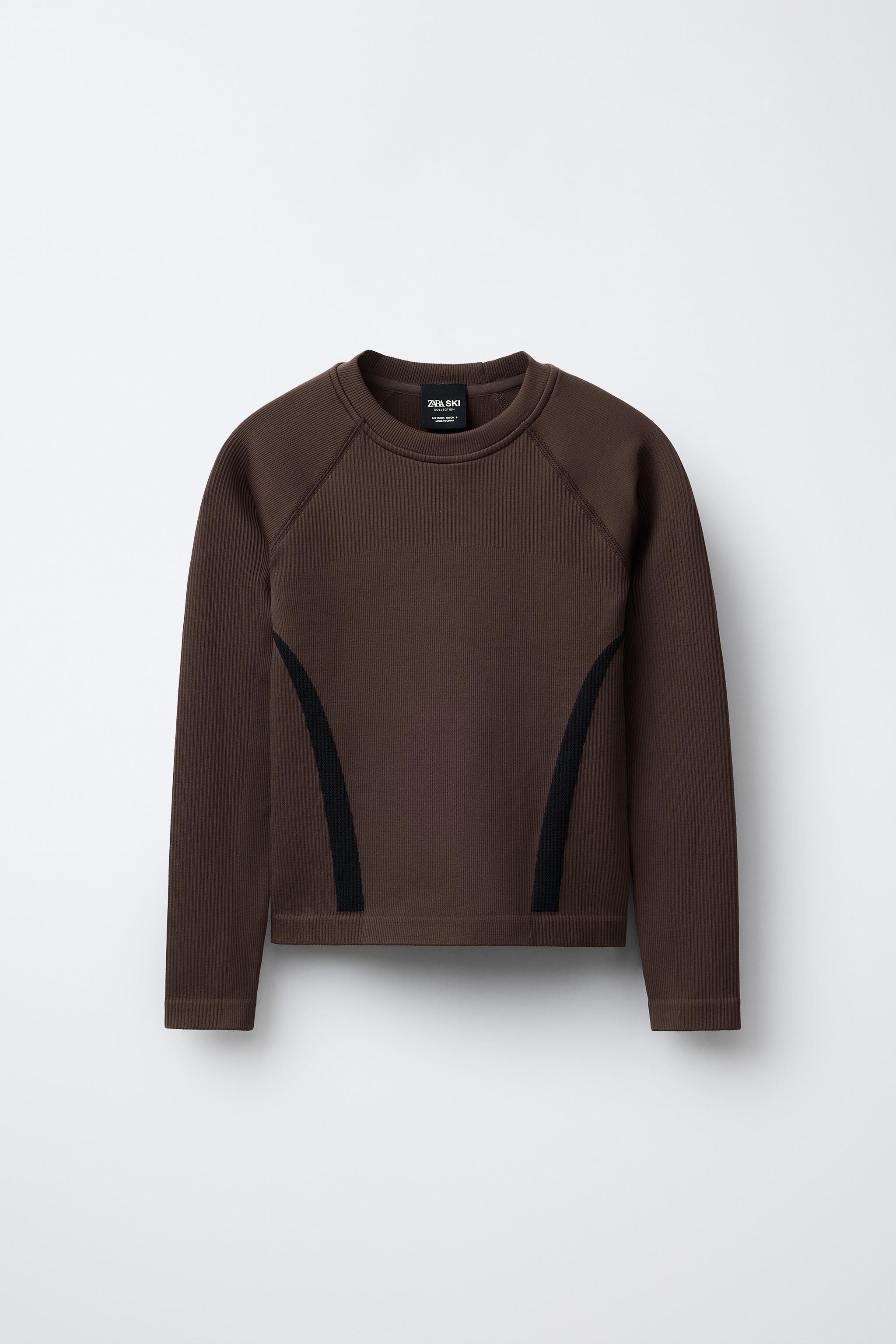 CONTRAST SEAMLESS SKI COLLECTION T-SHIRT